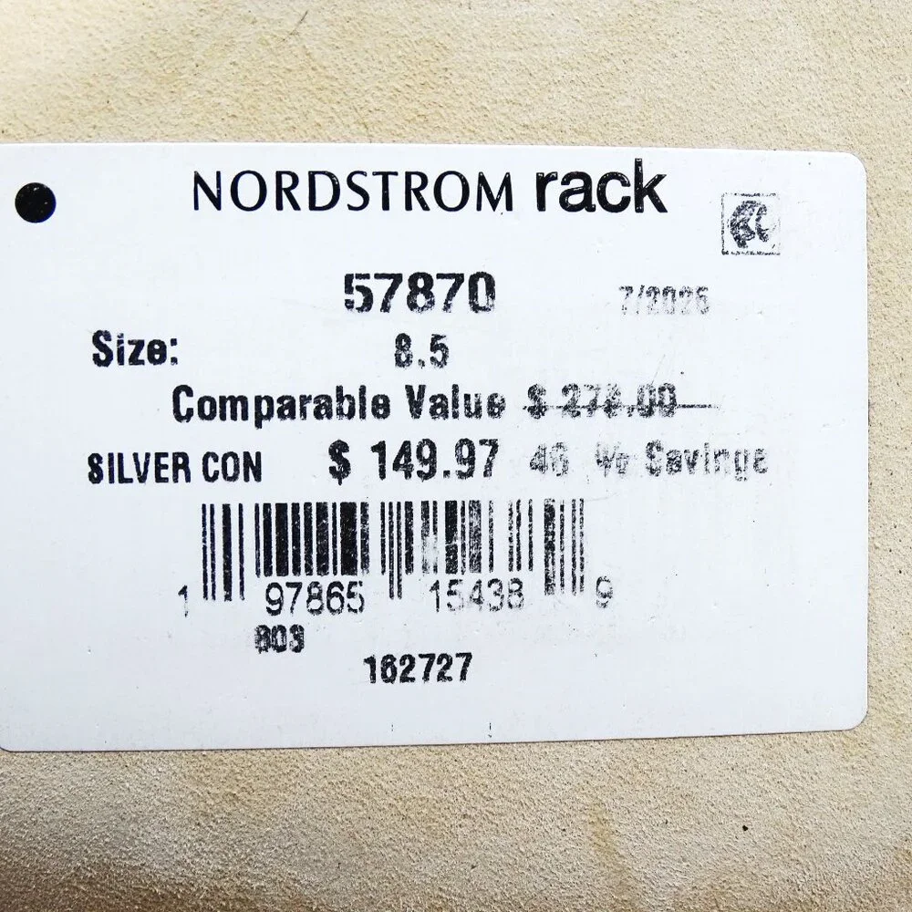 TORY BURCH Minnie Travel Fabric Ballet Flats with Metal Logo Size 8.5 - Picture 10 of 10